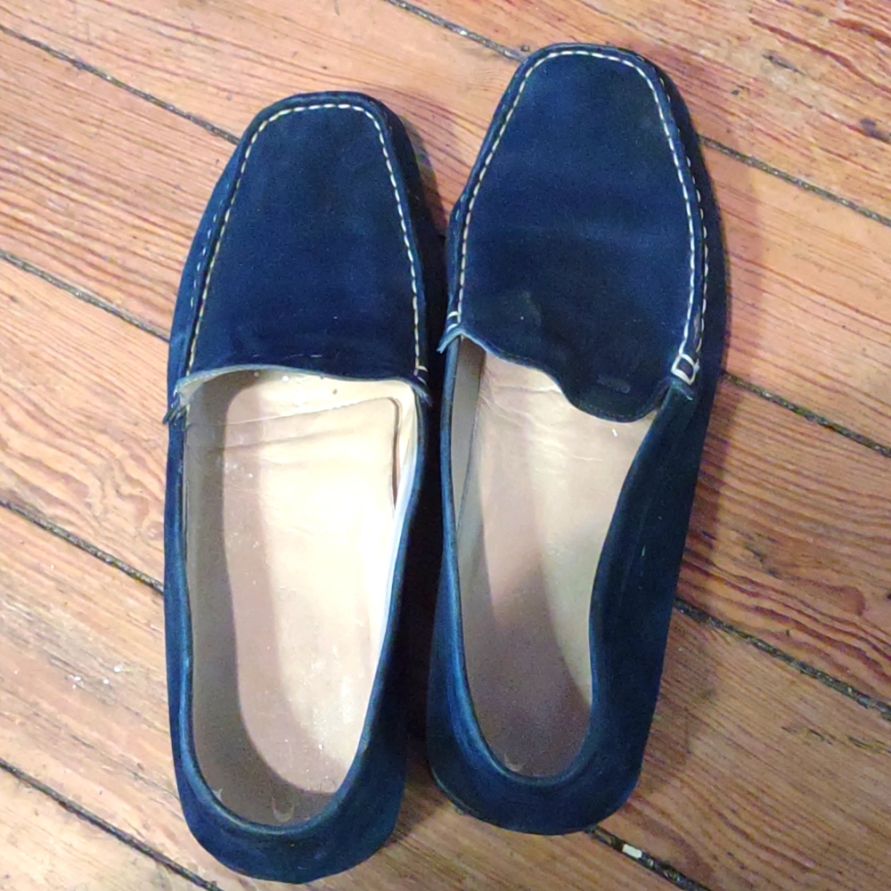 Geox brand Suede and Leather Slip-on Shoe